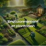 Engazonnement et plantation - Val d'Oise